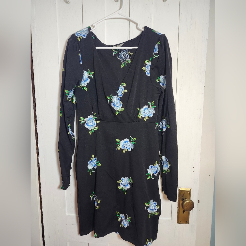 Asos Floral Wrap Dress